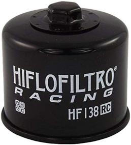 img 1 attached to 🔧 Hiflofiltro Black 2 Pack HF138RC-2 Premium Racing Oil Filter: Optimal Performance for Racers - Pack of 2