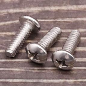 img 3 attached to High-Quality Phillips Stainless Fasteners: Ready-To-Use Machine Fasteners for Various Applications