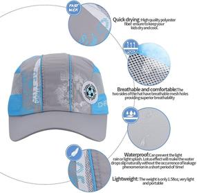 img 1 attached to 🧢 Enhanced Baseball Boys' Accessories: Adjustable, Breathable & Lightweight Protection