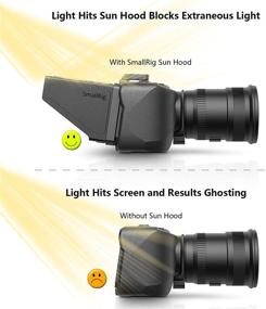 img 3 attached to Enhance Outdoor Visibility with SmallRig Sun Hood for BMPCC 4K & BMPCC 6K Cage - VH2299