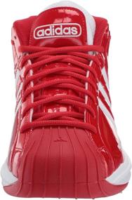 img 3 attached to White Scarlet Adidas Sneaker Model