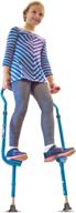 🤸 geospace original walkaroo 'wee' balance stilts - beginner stilts for little kids (ages 4 up) in blue логотип