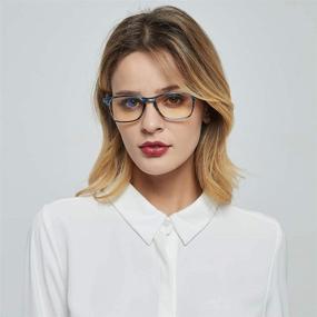 img 2 attached to 👓 Blue Light Blocking Computer Reading Glasses for Men and Women