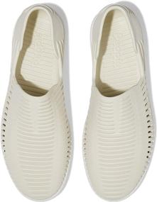 img 2 attached to Stay Comfortable and Stylish with People Footwear Unisex Slipper in White