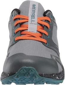 img 3 attached to Merrell Altalight Low Sandals for Boys - Grey/Orange Footwear