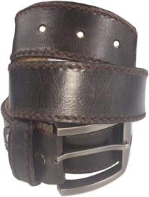 img 3 attached to 🔥 Exquisite Casual Heavy Duty Leather Cinturon Hombre: The Perfect Blend of Style and Strength