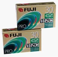 fujifilm protc30 vhs-c (2-pack) - discontinued by manufacturer: buy now! logo