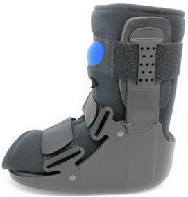 img 4 attached to MB Medical Braces Low Top Air Fracture Boot: Comfortable Walking Brace for Foot and Ankle Support, Black, Medium Size (L0631 or L0648), Fits Men's Shoe Size 7 1/2 - 10, Female Shoe Size 8 1/2 - 11 1/2