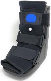 img 3 attached to MB Medical Braces Low Top Air Fracture Boot: Comfortable Walking Brace for Foot and Ankle Support, Black, Medium Size (L0631 or L0648), Fits Men's Shoe Size 7 1/2 - 10, Female Shoe Size 8 1/2 - 11 1/2