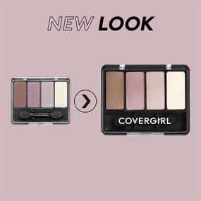 img 2 attached to Палетка теней для век Covergirl Eye Enhancers, натуральные нюдовые оттенки - подчеркните свои глаза с этими 0,19 унциями палетки.