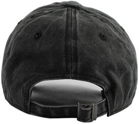 img 1 attached to Регулируемый профиль Vintage Baseball Washed Adjustable Profile Outdoor Recreation