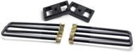 🚚 gm silverado/sierra 2500 hd oem style rear block kit - enhanced readylift 66-3111, 1-inch option logo