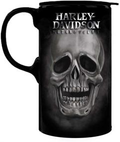 img 2 attached to ☕ Harley-Davidson Tall Boy Travel Latte Mug with H-D Skull Design - Gift Box Included (Model#: 3TBT4906)