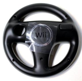 img 1 attached to Nintendo Wii Wheel - Black - Genuine & Official