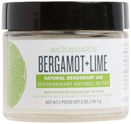 🍃 schmidt's bergamot lime deodorant jar - 2 oz logo