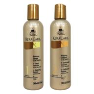 💦 avlon keracare moisturizing shampoo & conditioner set for color treated hair - 8 oz, effective results logo