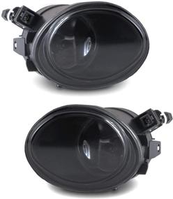 img 4 attached to 🔦 Сборка фар для тумана высокого качества для BMW 3 Series E46 M3 2001-2006 / BMW 5 Series E39 M5 00-03 - дымчатая линза, 2шт.