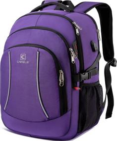 img 4 attached to 🎒 Top-Rated Laptop Backpack: Classic Bookbag with Water-Resistant Design