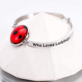 img 1 attached to G Ahora Ladybug Bracelet Jewelry HBR Ladybug