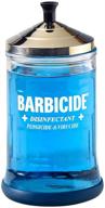 🔬 midsize ounce barbicide disinfectant jar logo