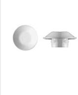 high-quality white plastic flush type plugs for industrial hardware applications logo