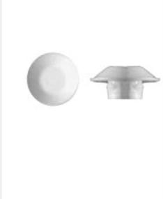 img 4 attached to High-Quality White Plastic Flush Type Plugs for Industrial Hardware Applications
