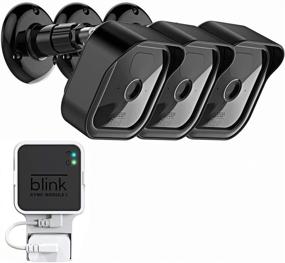 img 4 attached to 📷 Улучшите вашу систему камеры Blink Outdoor с новым защитным креплением от погодных условий и креплением с возможностью регулировки на 360 градусов (черный, 3 штуки)