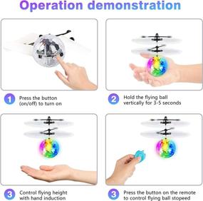 img 3 attached to 🕹️ Enhanced Control Experience with the Rechargeable Infrared Induction Helicopter Controller