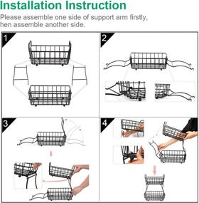 img 1 attached to Detachable Kitchen Storage Baskets by TomCare