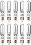 set of 10 q75cl mc candelabra bulbs logo