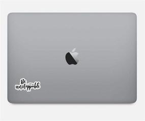 img 1 attached to 🌟 Unstoppable Sticker: Inspiring Quotes Vinyl Decal - Laptop, Phone, Tablet Stickers - 2.5" Laptop Decal S81839