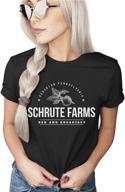 ashers apparel schrute breakfast t shirt men's clothing for t-shirts & tanks logo
