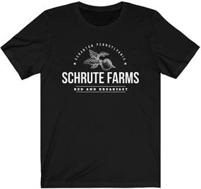 img 2 attached to Ashers Apparel Schrute Breakfast T Shirt Men's Clothing for T-Shirts & Tanks