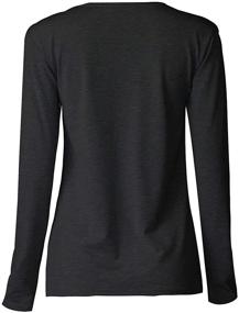 img 1 attached to 👚 Loxdonz Girls Sleeve T-Shirt: Comfortable & Stretchy Girls' Clothing for Versatile Styling