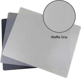 img 3 attached to Premium Quality Flexible Cutting Board Mats - Extra Thick 🔪 & Durable Non-slip Material - BPA Free - Set of 3