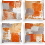 colorpapa decorative abstract painting pillowcase logo