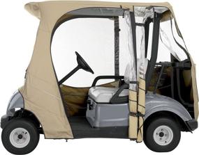 img 2 attached to 🏌️ Protect Your Yamaha Golf Cart with the Classic Accessories Fairway FadeSafe Enclosure