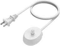 ⚡️ charging base replacement for braun oral-b electric toothbrush - lap pow inductive charger, model 3757 (white) logo