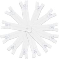 👗 wholesale ykk 14-inch zipper ykk #3 skirt & dress color 501 white - pack of 12 zippers - authorized distributor zipperstop logo