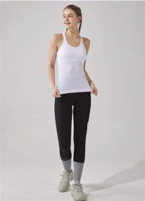 img 2 attached to Womens Padded Fitness Workout Running Sports & Fitness for Team Sports