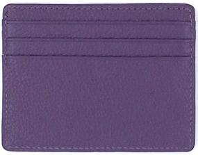 img 3 attached to Protect Minimalist Pocket Leather Wallet Men's Accessories in Wallets, Card Cases & Money Organizers