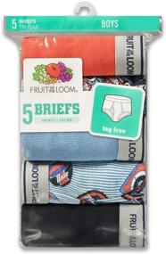 img 1 attached to 👕 Детская одежда Fruit of the Loom 5-Pack с модными принтами