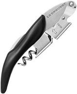 black le creuset waiter's friend corkscrew logo