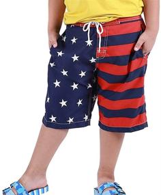 img 1 attached to GETUBACK Boys Swim Trunks - Quick Dry Shorts for Boys - Fashionable Summer Beach Shorts