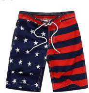getuback boys swim trunks - quick dry shorts for boys - fashionable summer beach shorts logo