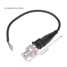 img 3 attached to 🎯 Highly Accurate Stainless Pressure Transducer: 0-10PSI Range