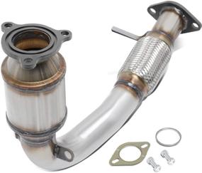 img 4 attached to 🔧 Enhanced Factory-Style Catalytic Converter Flex Exhaust Pipe by DNA Motoring for Optimum Performance