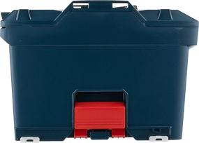 img 2 attached to 🔵 BOSCH L-BOXX-3 Stackable Tool Storage Case - 10" x 14" x 17.5" - Blue