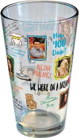 img 3 attached to 👥 Iconic Friends TV Show Quotes Featured on 16oz Pint Glass