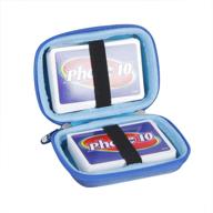 🧳 hermitshell hard travel case for phase 10 card game - assorted styles (cards not included) логотип